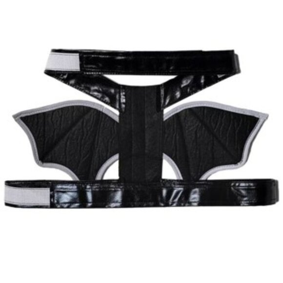 Hyde and Eek! Boutique Reflective Bat Wings Dog Pet Costume Halloween Sz S/M NWT - Picture 6 of 7